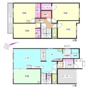 北海道小樽市 賃貸中 リースバック 木造 戸建て 5LDK＋カーポート 利回り 14.76％
