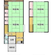 富山県射水市 空家 木造 4K 戸建て 利回り 96.00％