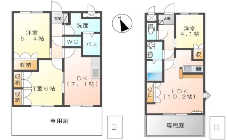 (間取)
