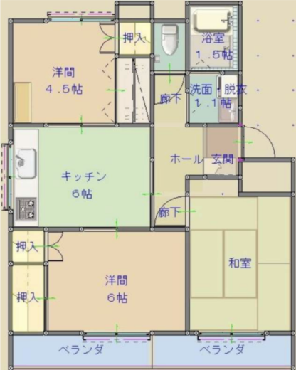 (間取)