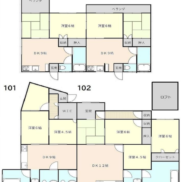 千葉県習志野市 賃貸4の2 土地224.13平米 2DK×2戸、3SDK×1戸、4SDK×1戸 満室時利回り10.29％