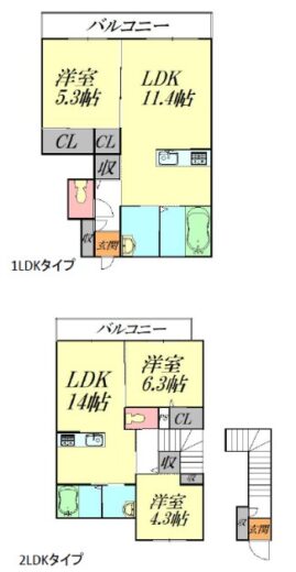 (間取)