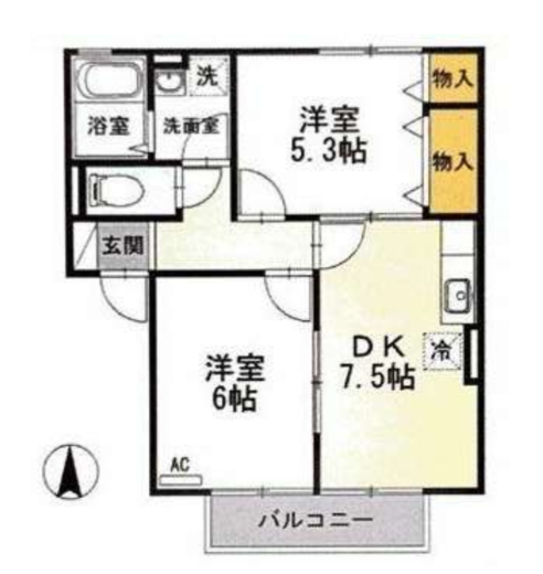 (間取)