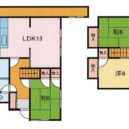愛媛県新居浜市 賃貸中 木造 3LDK 戸建て 利回り 18.18％