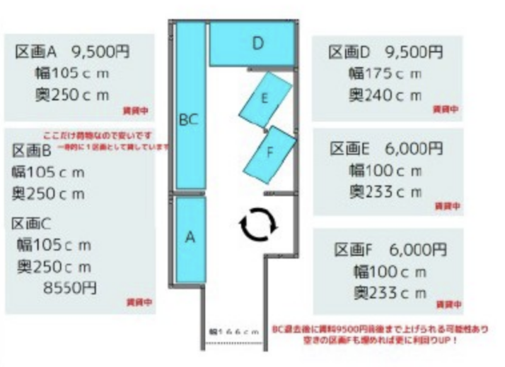 倉庫配置図
